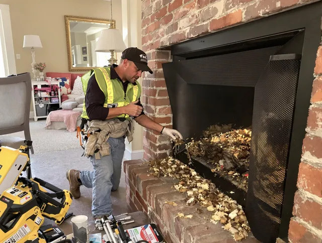 Safe screening installation by Lake Forest Chimney Sweep in Lake Forest, CA