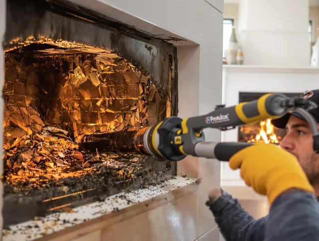Professional chimney cleaning by Lake Forest Chimney Sweep in Lake Forest, CA