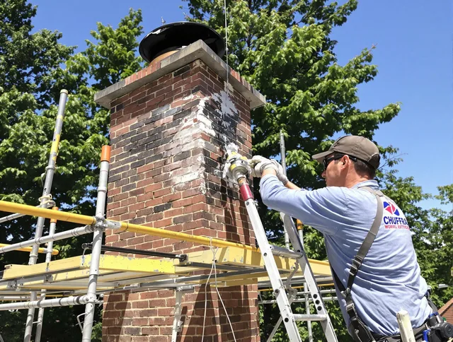 Structural chimney repair by Lake Forest Chimney Sweep in Lake Forest, CA