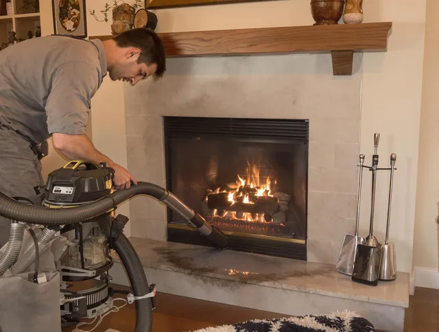 Routine fireplace upkeep by Lake Forest Chimney Sweep in Lake Forest, CA