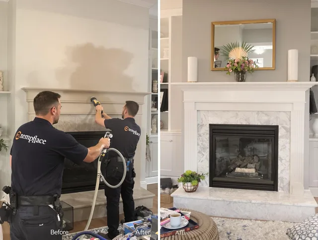 Professional soot removal by Lake Forest Chimney Sweep team in Lake Forest, CA